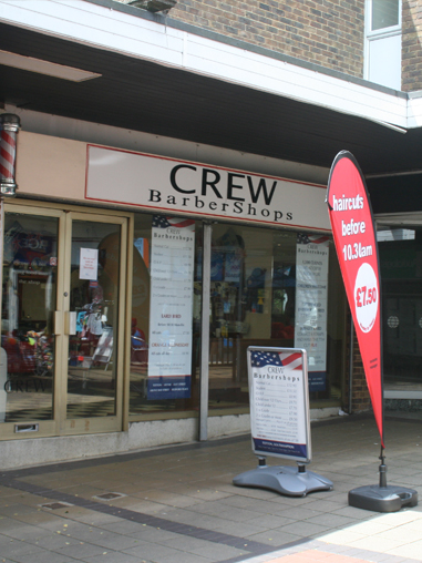 Crew Barber Shops outside